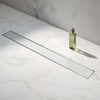 Marble-Insert 304-Grade Shower Drain Channel (2 Inches)