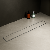 Tile-Insert Shower Drain Channel (3 Inches)