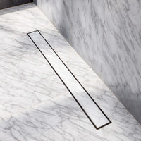 Tile-Insert 304-Grade Shower Drain Channel (2 Inches)