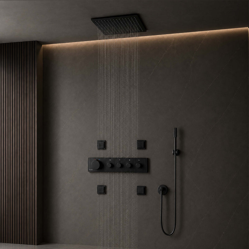 Aurora 4-Function Thermostatic Diverter