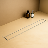 Tile-Insert Shower Drain Channel (4 Inches)