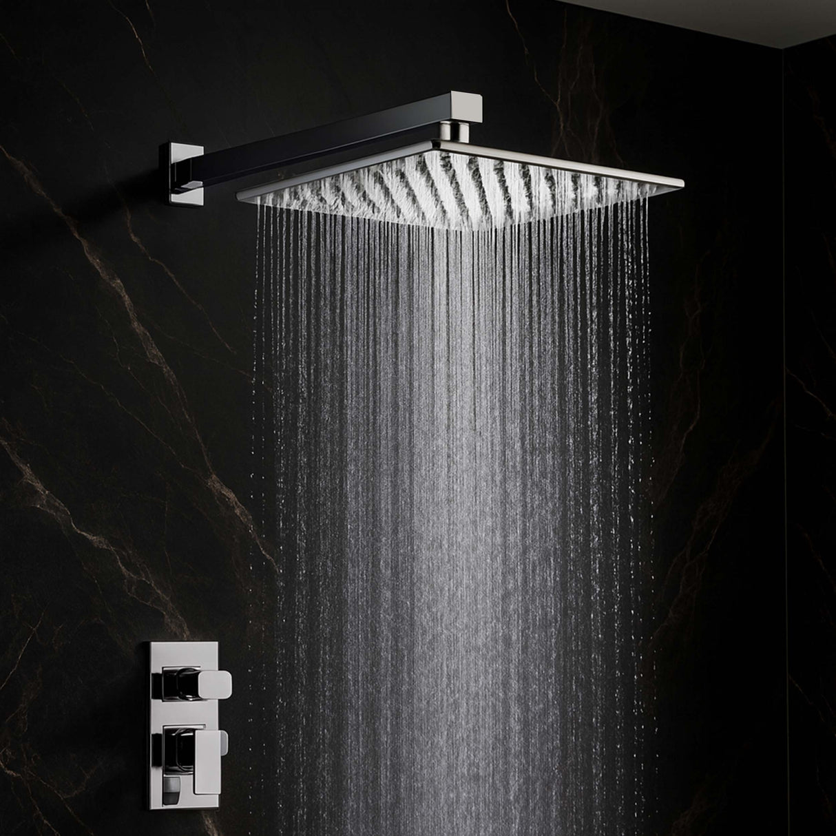 Rain Joy 304-Grade SS Overhead Shower