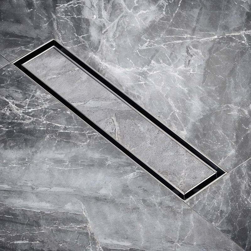 Tile-Insert Shower Drain Channel (3 Inches)