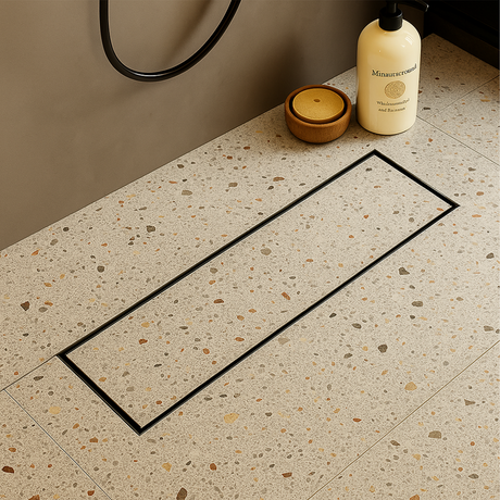 Tile-Insert Shower Drain Channel (5 Inches)