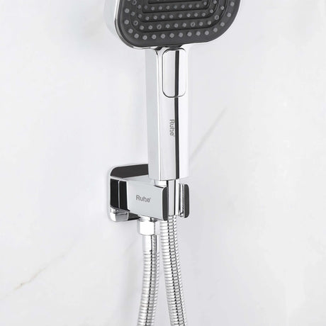 Square Hand Shower Holder with Connector