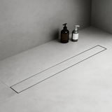 Marble-Insert Shower Drain Channel (4 Inches)