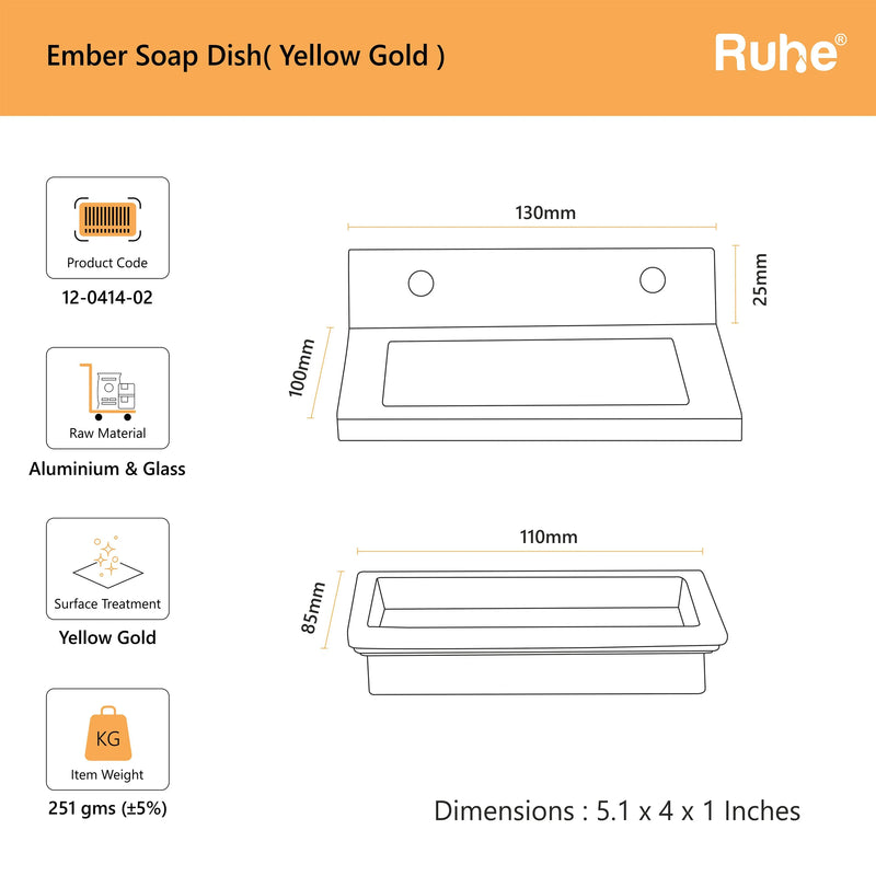 Ember Soap Dish