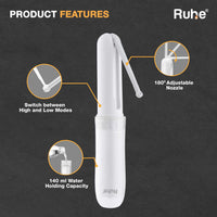 Electric Portable Bidet Sprayer for Travel (140 ml) – White
