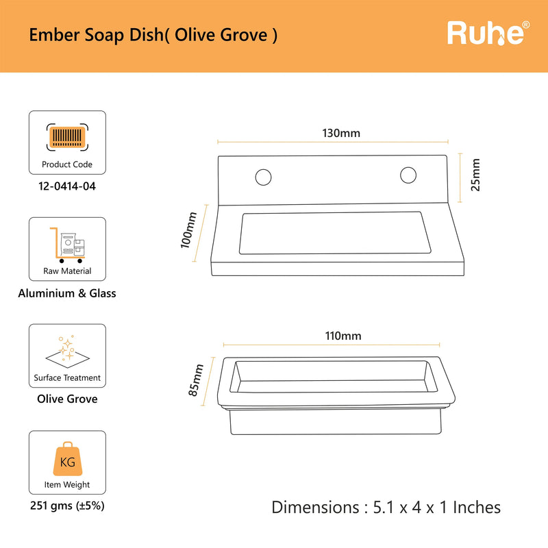 Ember Soap Dish