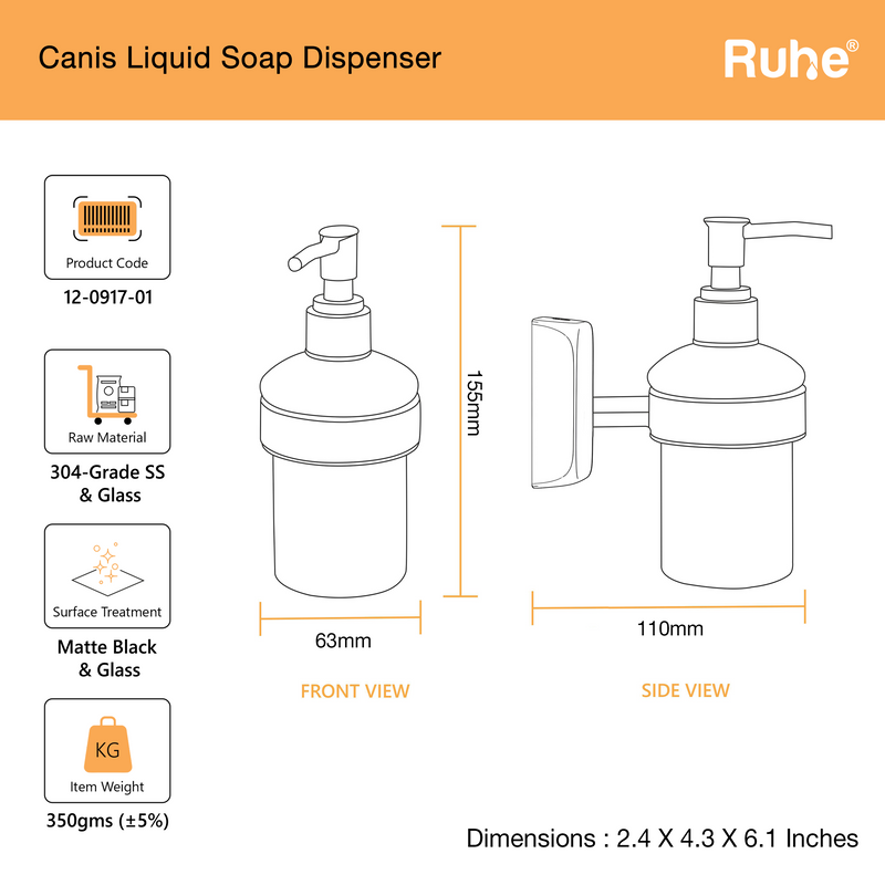 Canis Liquid Soap Dispenser