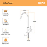 RO Tap/Faucet (304-Grade Stainless Steel) - by Ruhe