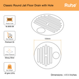 Classic Round Jali Floor Drain
