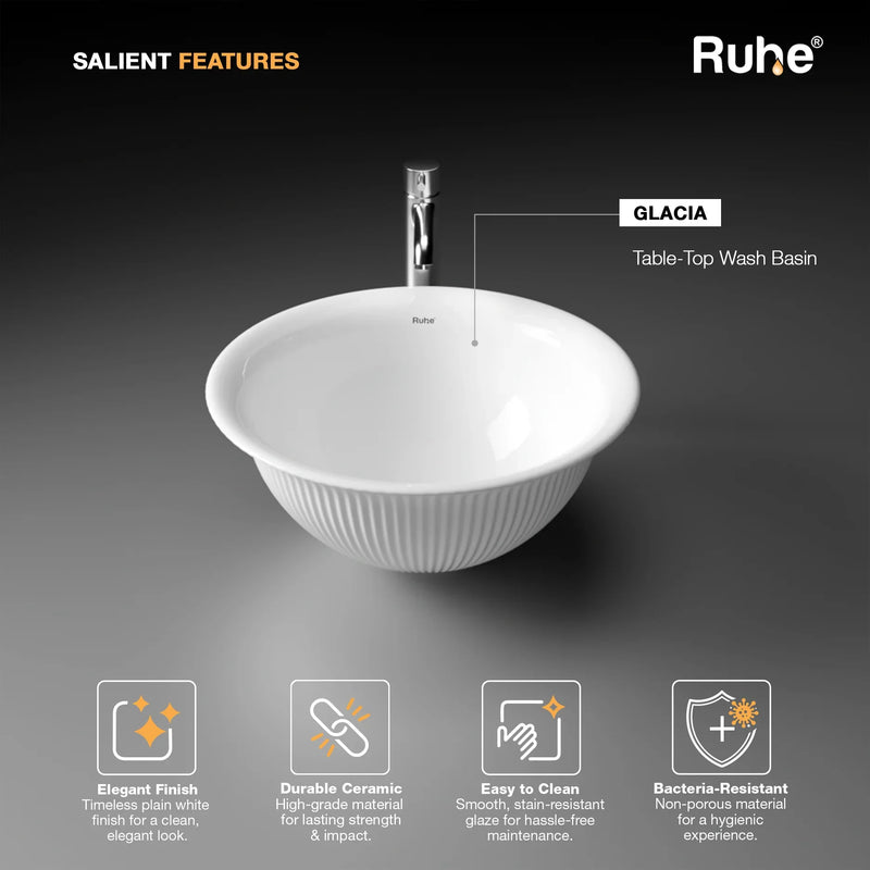 Glacia Table Top Wash Basin