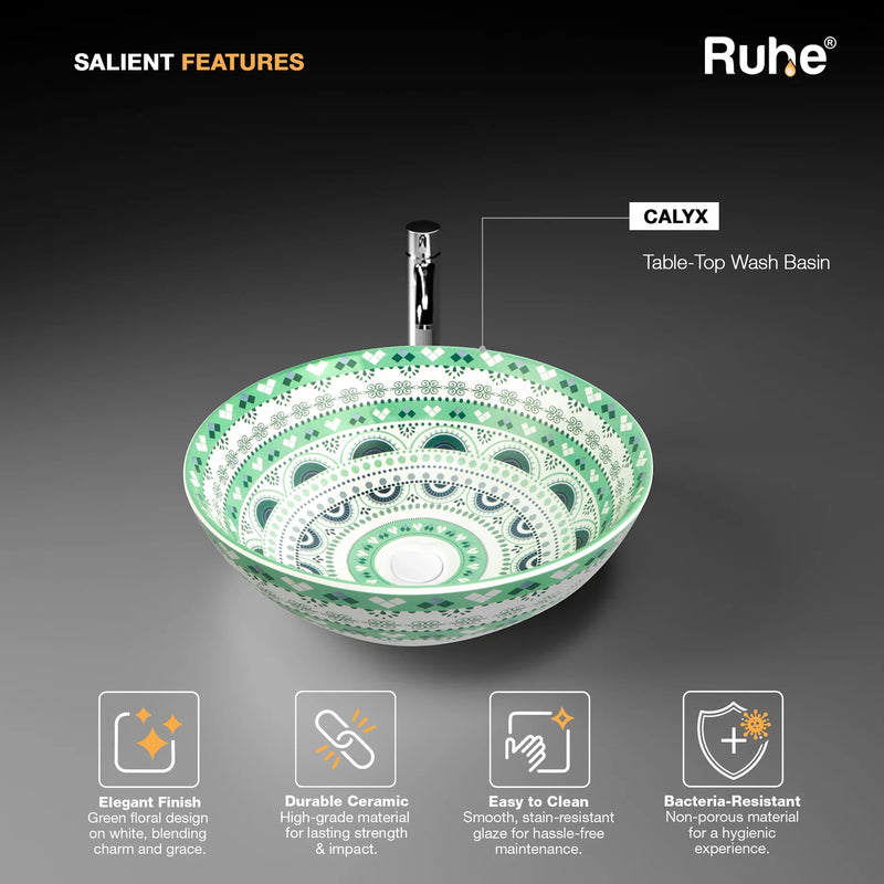 Calyx Table Top Wash Basin