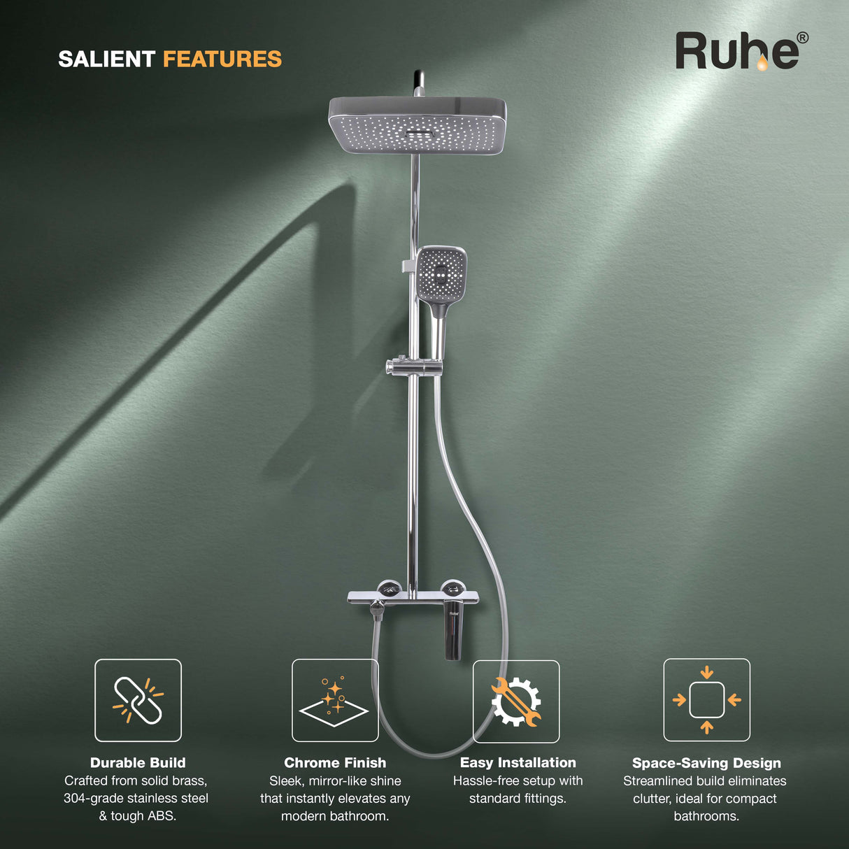 Rain Smart Shower Panel Set