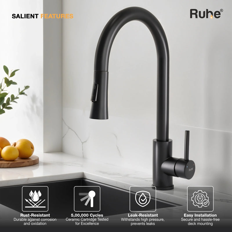 Kara Dual Flow Pull-out Kitchen Mixer Faucet