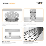 Palo Shower Drain Channel (4 Inches)