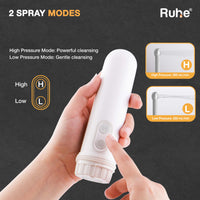 Electric Portable Bidet Sprayer for Travel (140 ml) – White