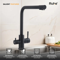 Trim 304-Grade Kitchen Sink Mixer Tap with Built-in RO Tap