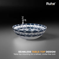 Zine Table Top Wash Basin (Clutter free look)