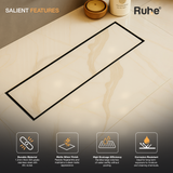 Tile-Insert Shower Drain Channel (5 Inches)