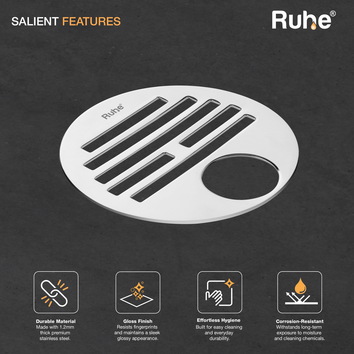 Classic Round Jali Floor Drain