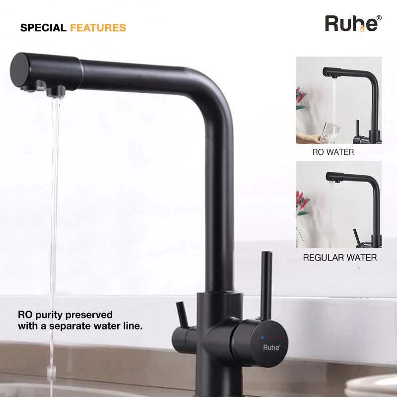 Trim Kitchen Mixer Faucet with RO Water Tap
