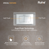 Mechanical Concealed Cistern for Western Commode with Full Frame
