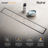 Tile-Insert Shower Drain Channel (2 Inches)