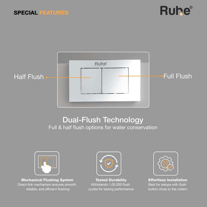 Mechanical Concealed Cistern for Western Commode