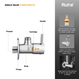 Orion Angle Valve Brass Faucet - by Ruhe