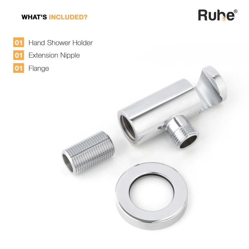 Round Hand Shower Holder with Connector