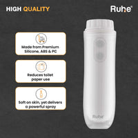 Electric Portable Bidet Sprayer for Travel (140 ml) – White