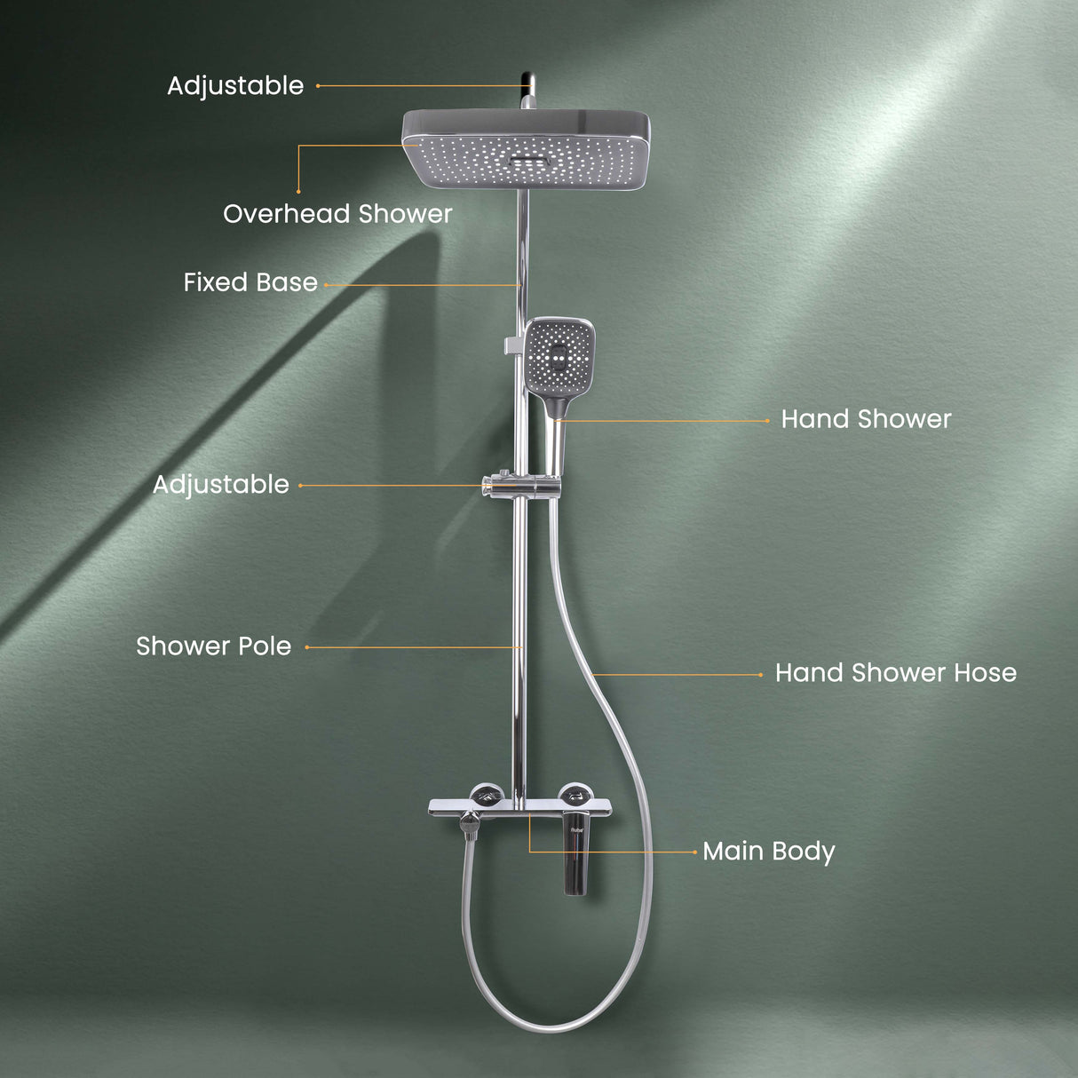 Rain Smart Shower Panel Set