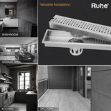 Palo Shower Drain Channel (4 Inches)