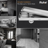 Tile-Insert Shower Drain Channel (5 Inches)