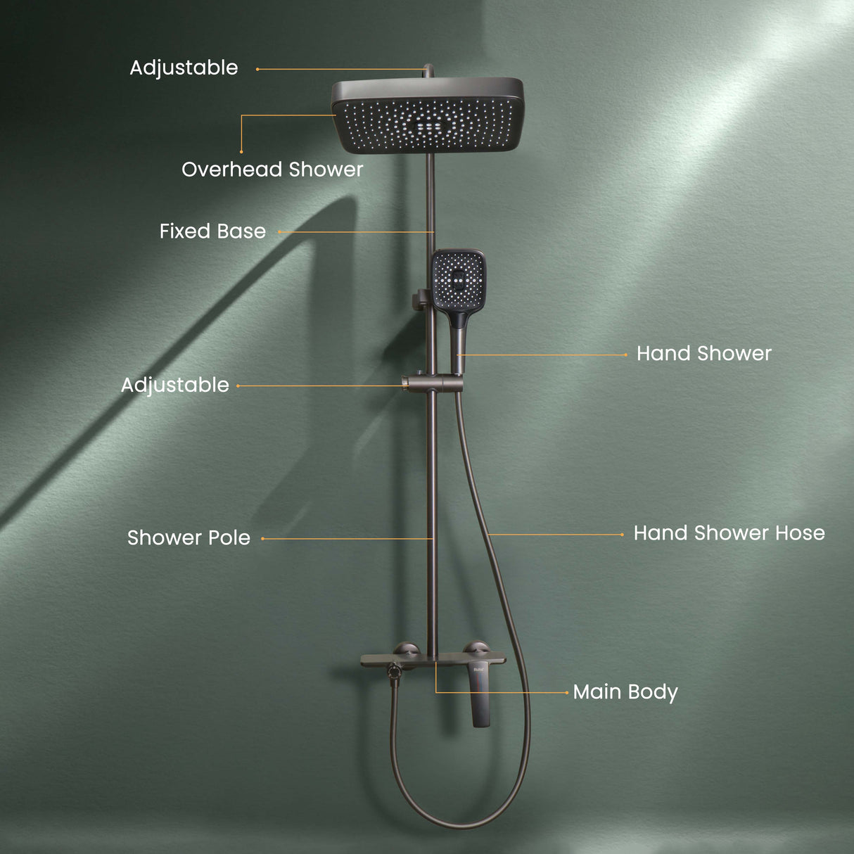 Rain Smart Shower Panel Set