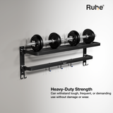 Dual Foldable Towel Rack (24 Inches)