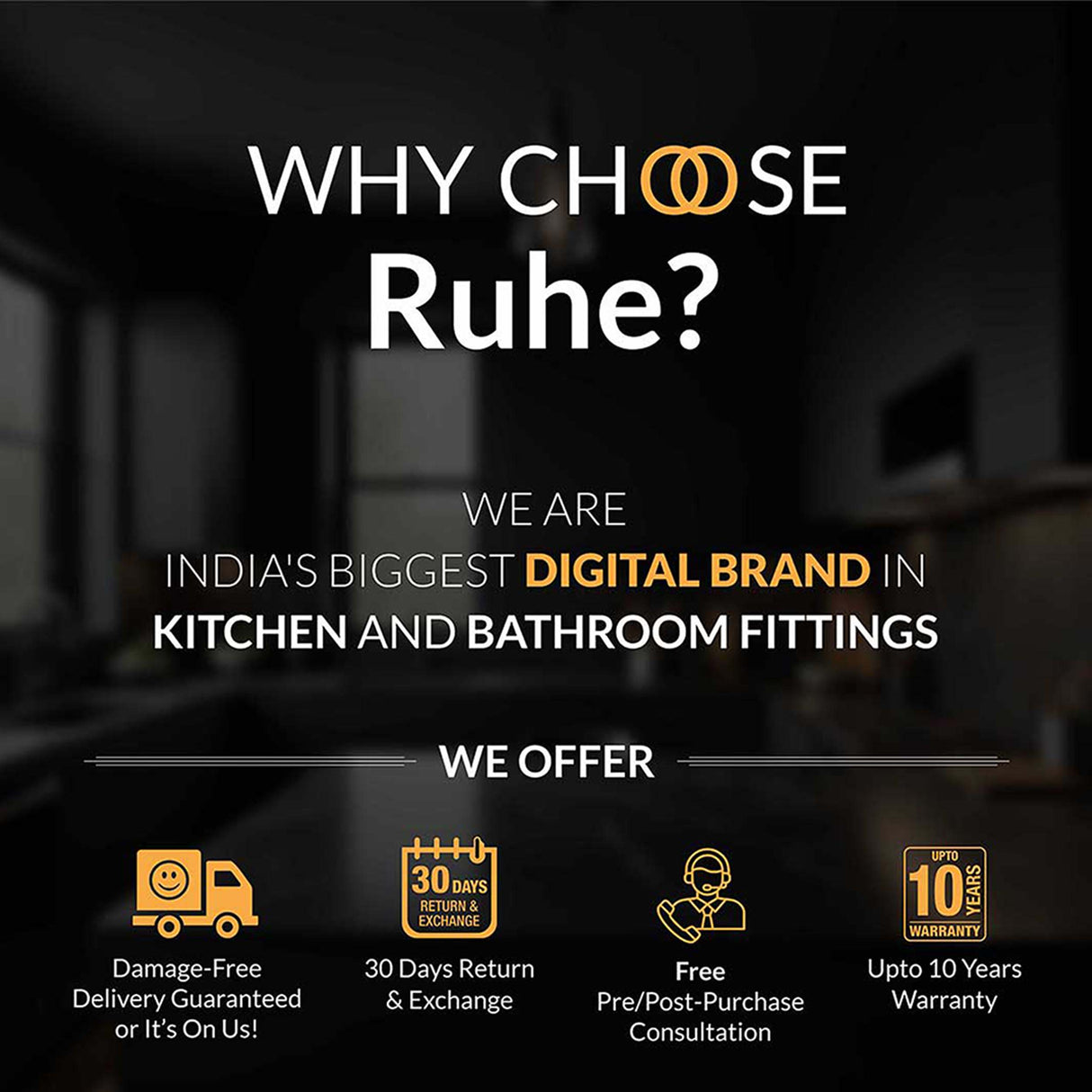 Ultra Sleek 304-Grade SS Overhead Shower