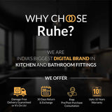 Ultra Sleek 304-Grade SS Overhead Shower