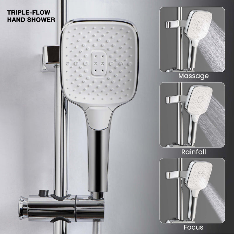 Ripple Smart Shower Panel Set
