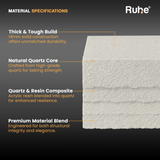 Quartz Double Bowl Kitchen Sink (37 x 18 x 9 Inches)