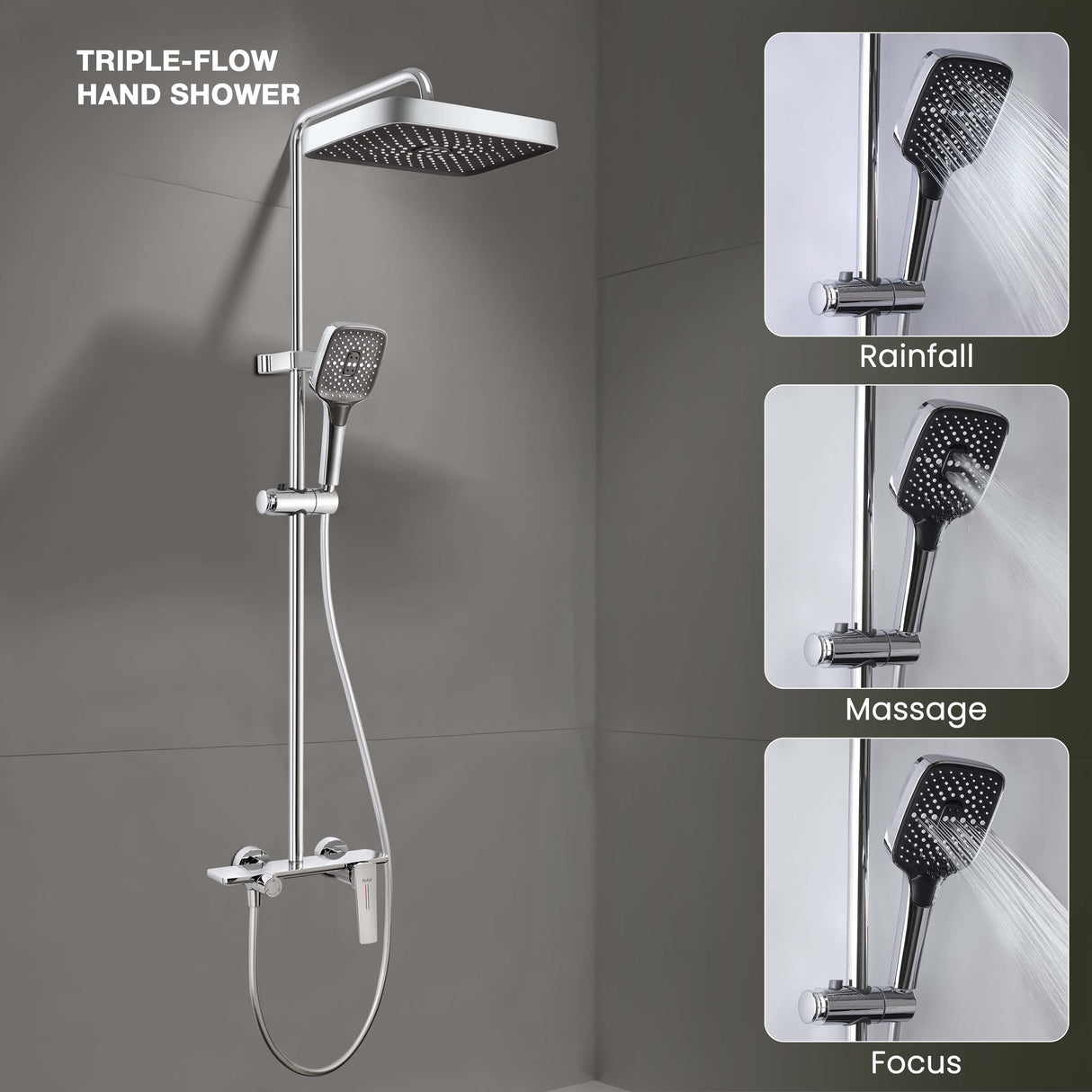 Rain Smart Shower Panel Set