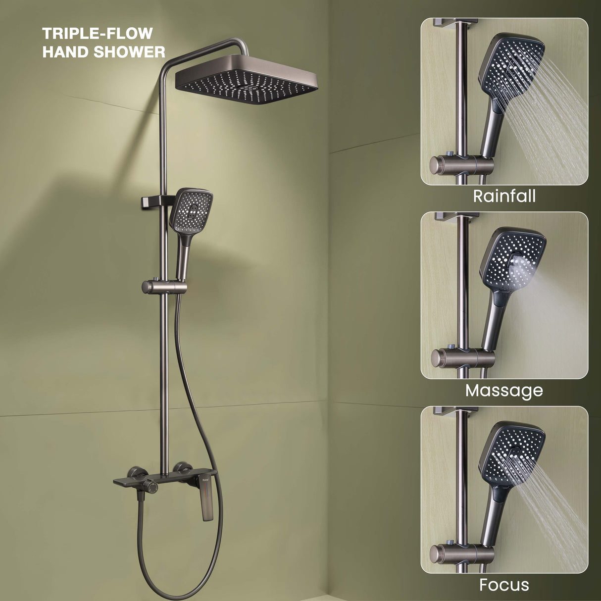 Rain Smart Shower Panel Set