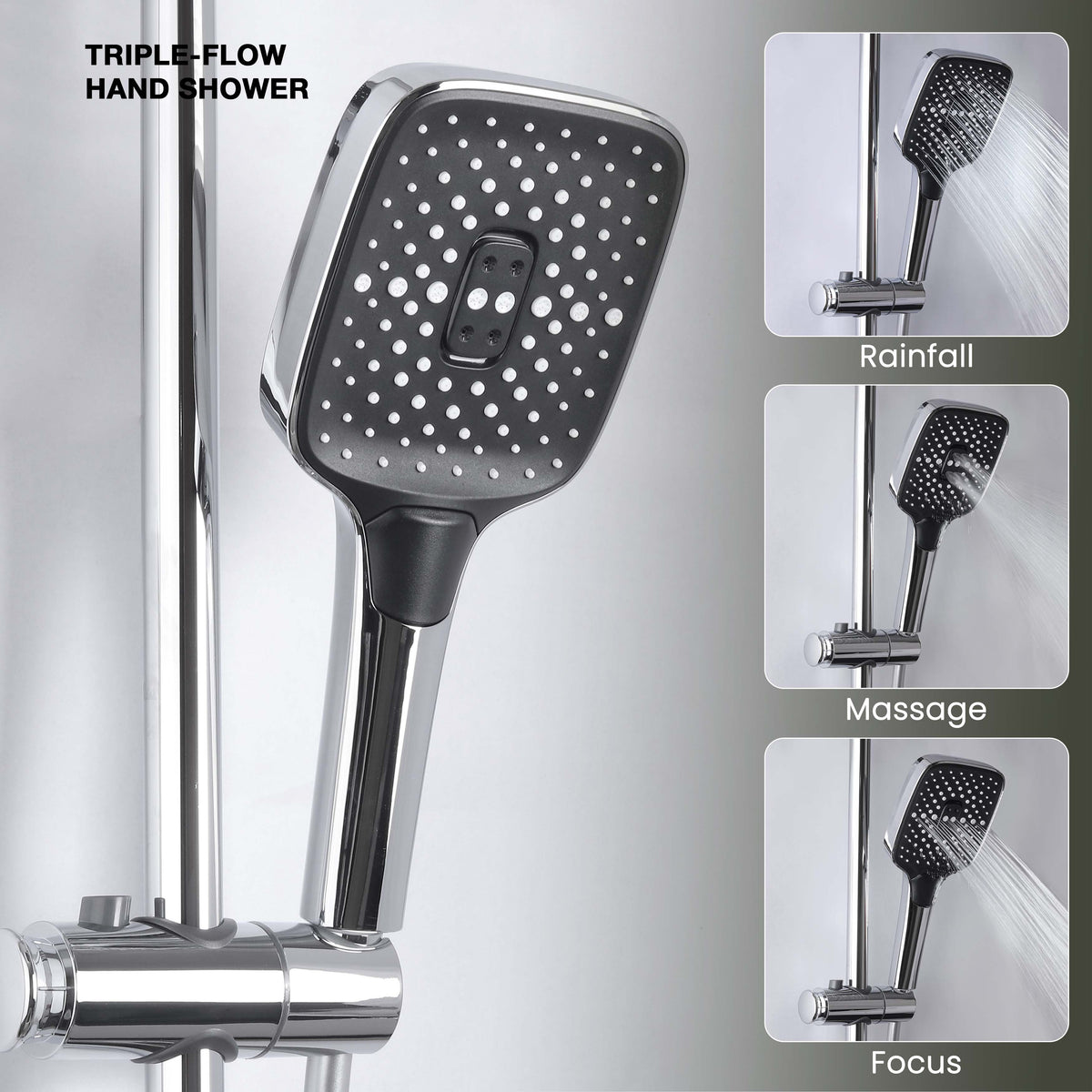 Rain Smart Shower Panel Set