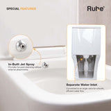 Athos One Piece Western Commode