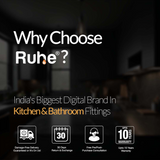 Mechanical Concealed Cistern for Western Commode with Half Frame