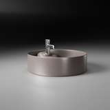 Echo Table Top Wash Basin (Matte Brown) - by Ruhe