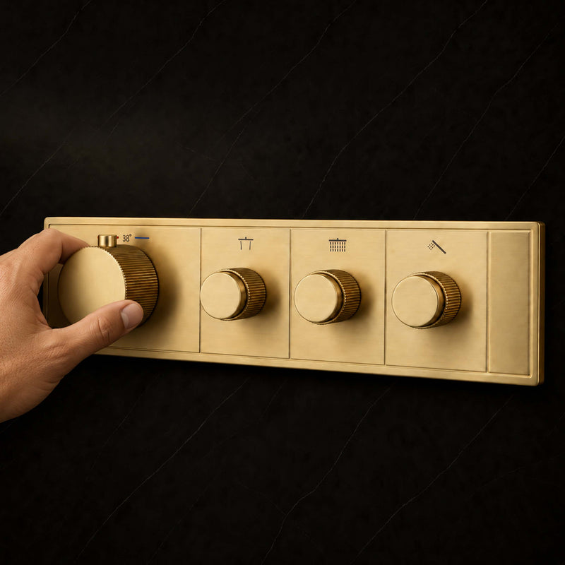 Aurora 3-Function Thermostatic Diverter