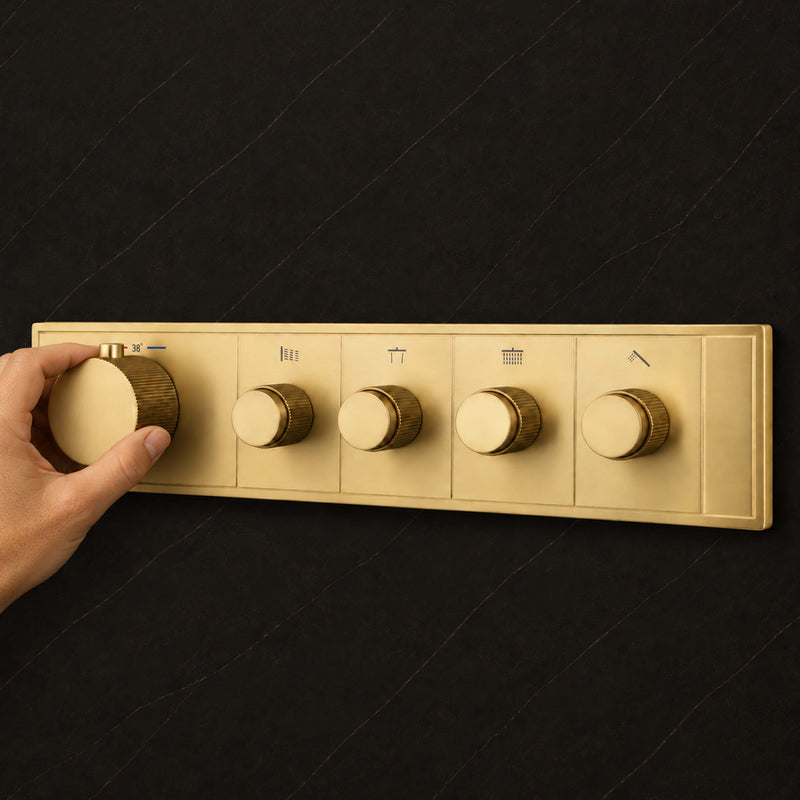 Aurora 4-Function Thermostatic Diverter